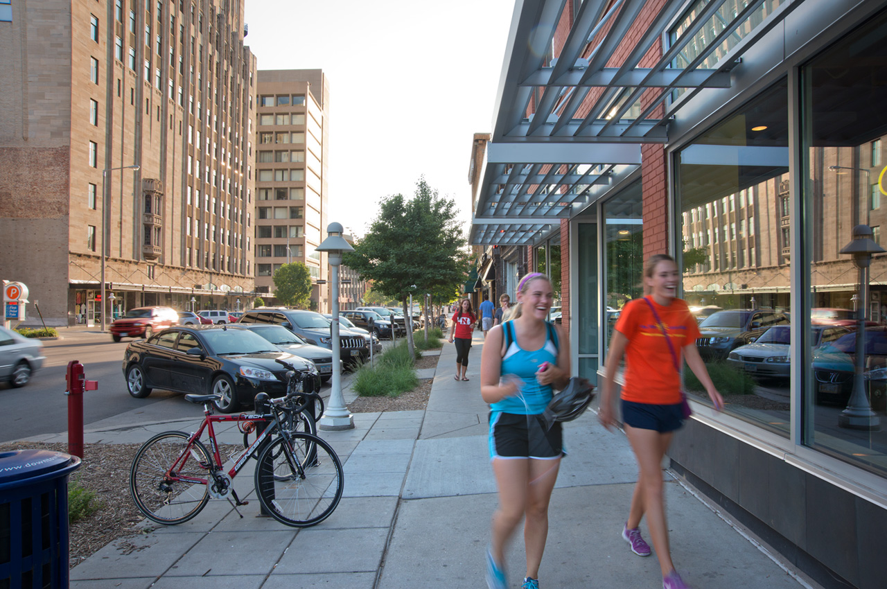 美国林肯p街道的改造-街区案例-筑龙园林景观论坛