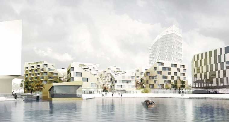 瑞典可持续发展住宅区资料下载-瑞典海滨住宅区
