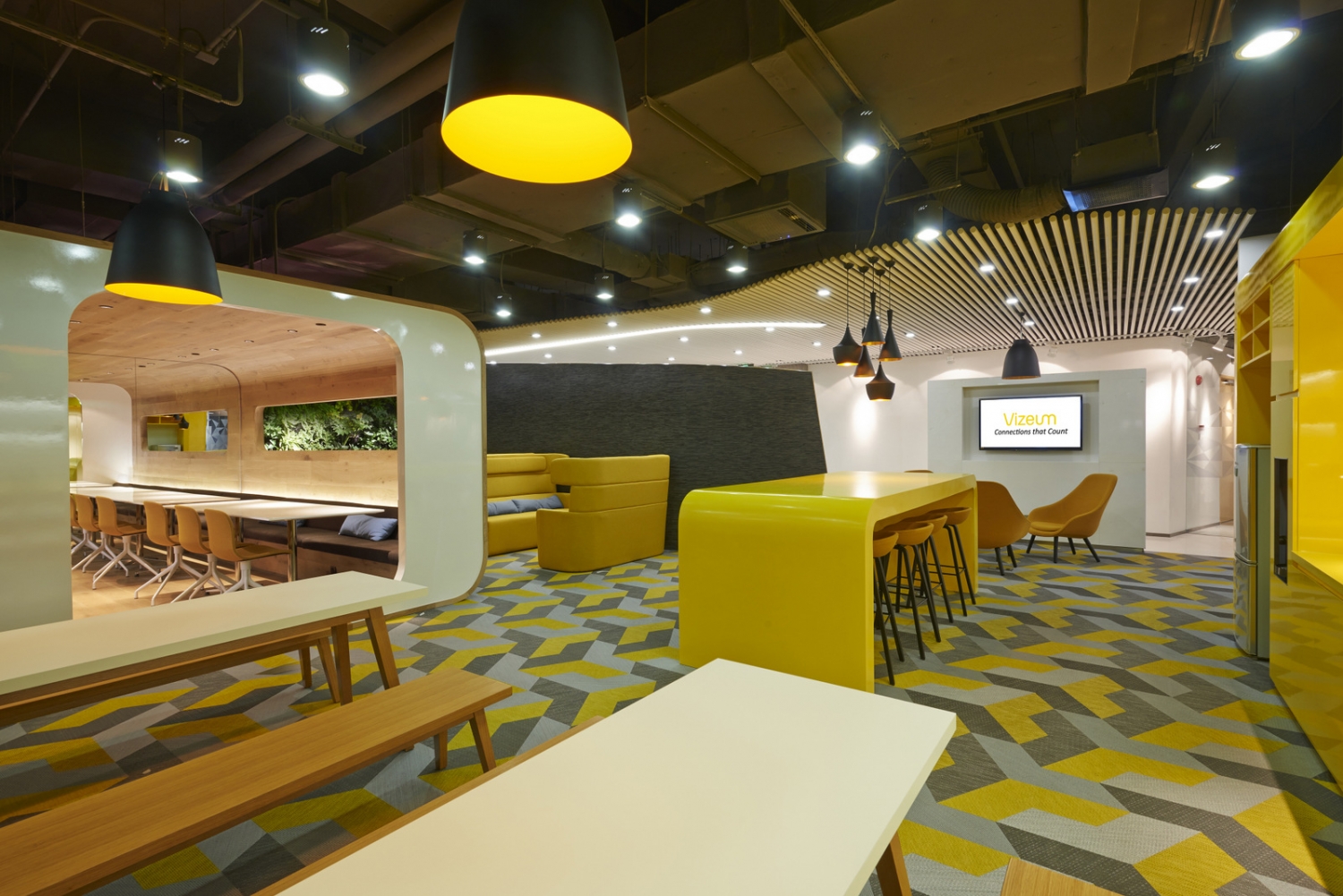 上海dentsu aegis公司办公室-办公空间装修案例-筑龙室内设计论坛