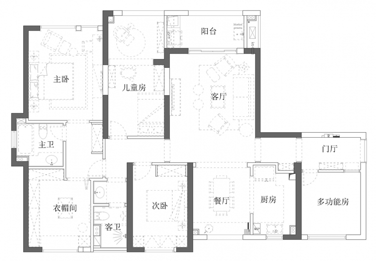 现代美式的住宅_16