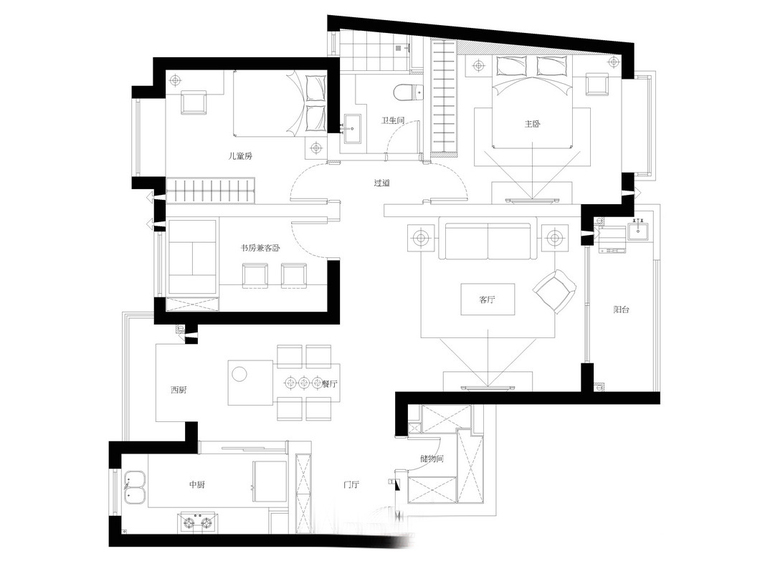 简约风格的住宅_18