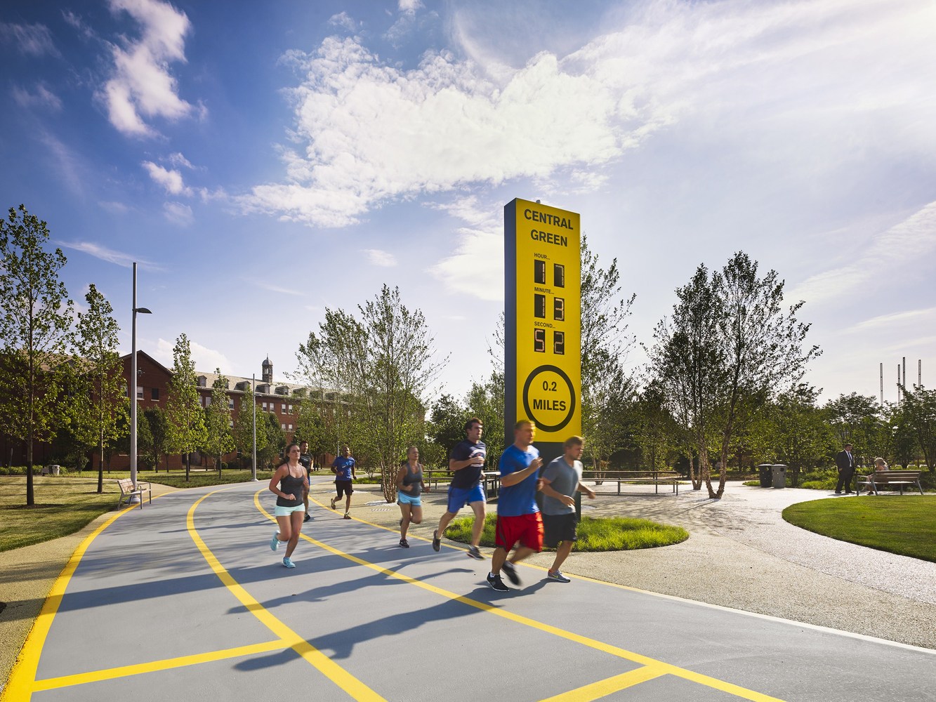 美国费城环形公园