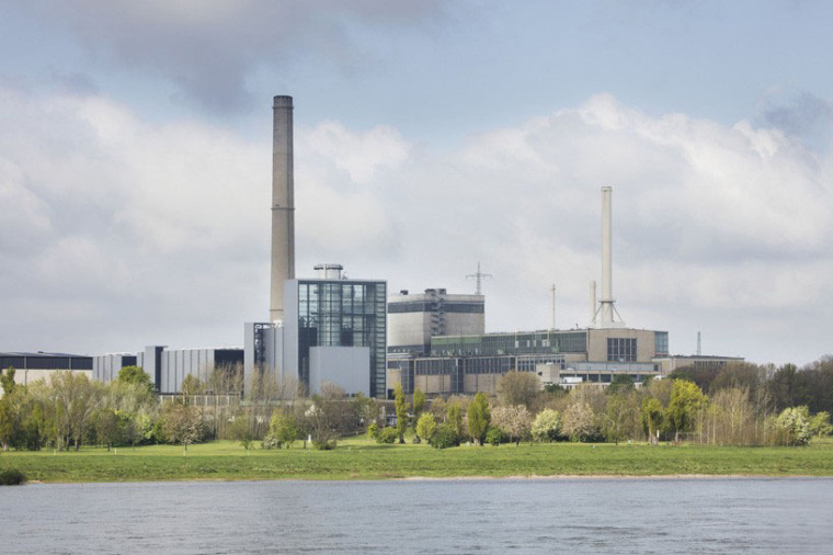 德国科隆莱茵河大道景观资料下载-德国Lausward发电厂