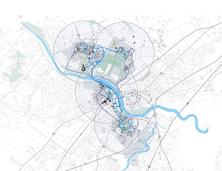 美国罗格斯大学校园的改造