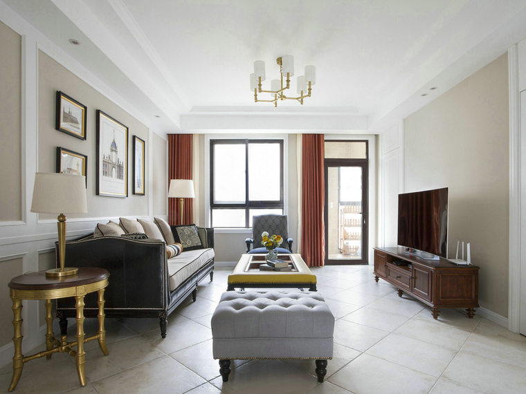 美式风格的住宅