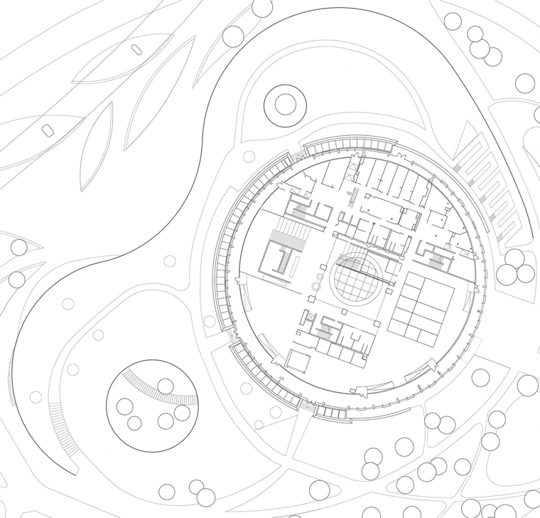 法国里尔大学图书馆扩建平面图-法国里尔大学图书馆扩建第15张图片