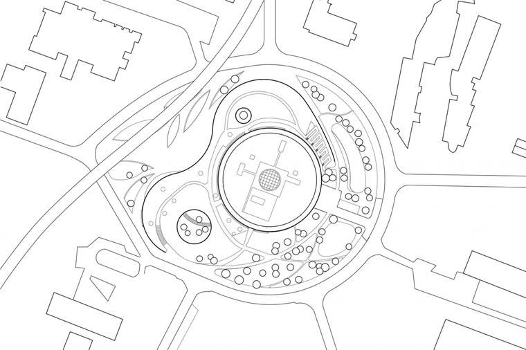 法国里尔大学图书馆扩建平面图-法国里尔大学图书馆扩建第13张图片