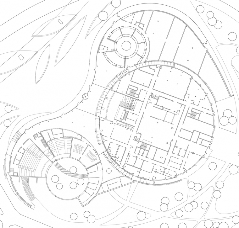 法国里尔大学图书馆扩建平面图-法国里尔大学图书馆扩建第14张图片