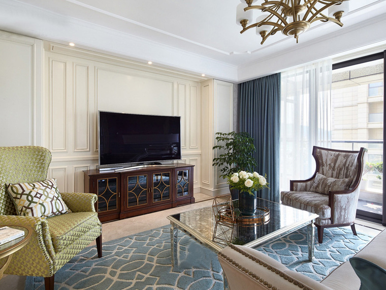 优雅而含蓄气质的样板间