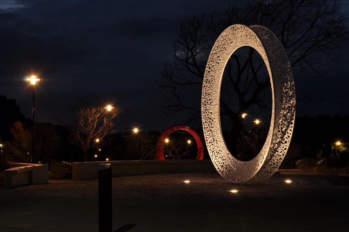 澳大利亚公共艺术雕塑外部夜景实-澳大利亚公共艺术雕塑第11张图片