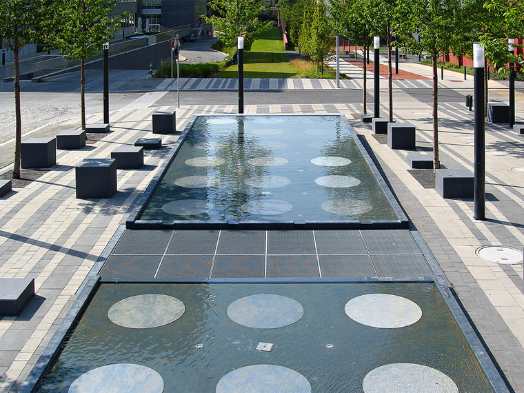 奥地利Monte Laa社区中心公园