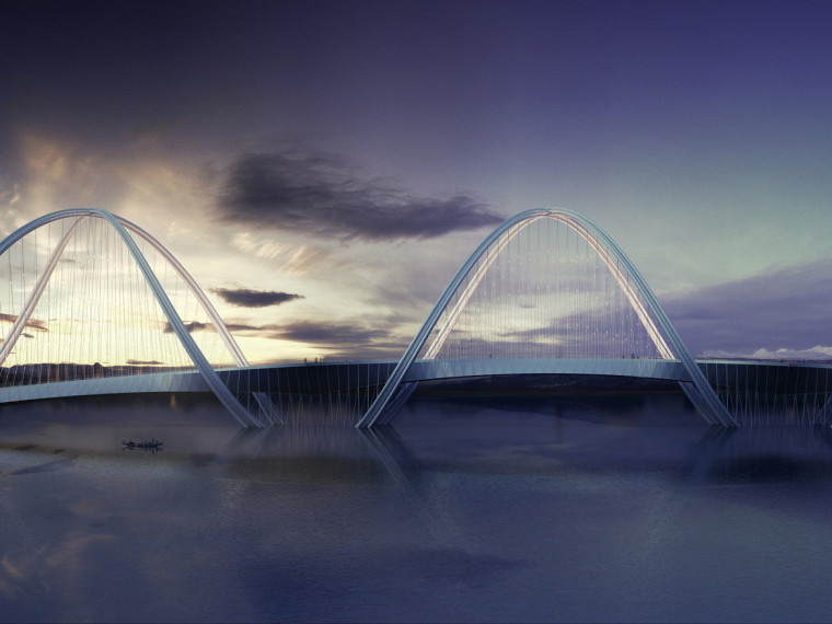 北京2022年冬奥会资料下载-北京2022年冬奥会三山大桥