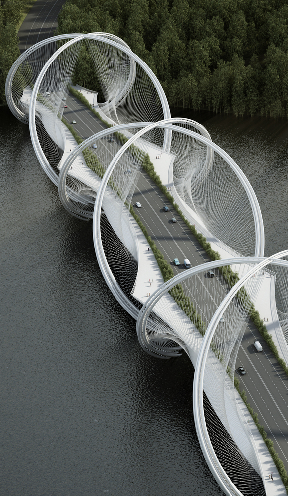 北京2022年冬奥会三山大桥效果图-北京2022年冬奥会三山大桥第3张图片