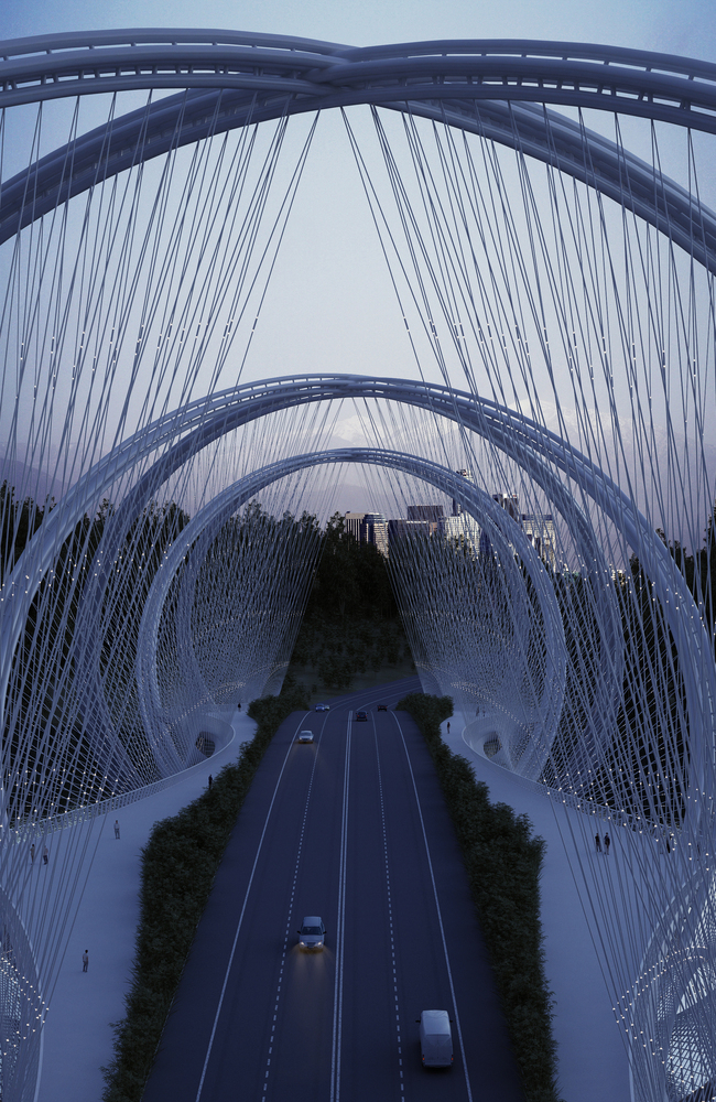 北京2022年冬奥会三山大桥效果图-北京2022年冬奥会三山大桥第10张图片