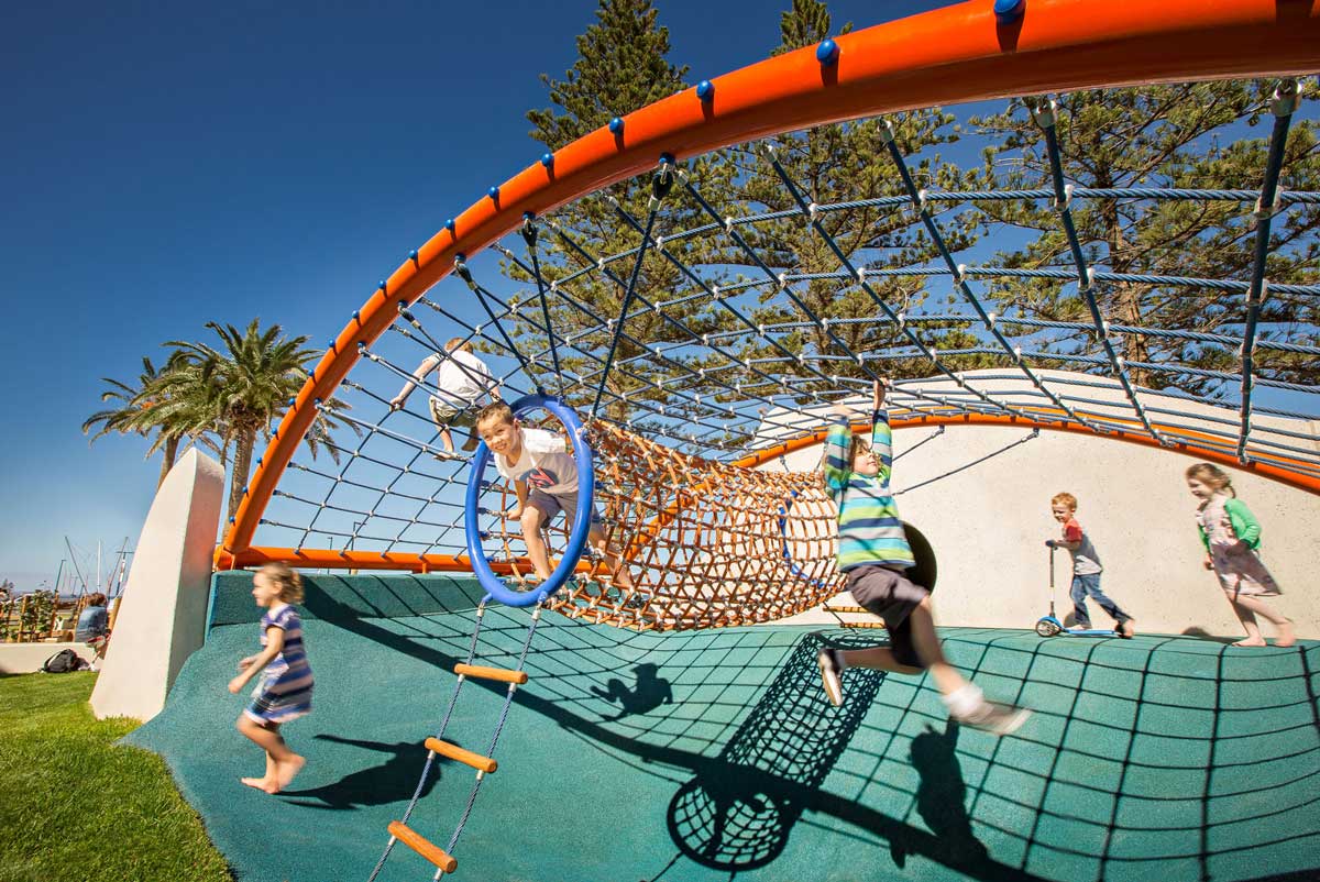 澳大利亚glenelg游乐场-公共环境案例-筑龙园林景观论坛