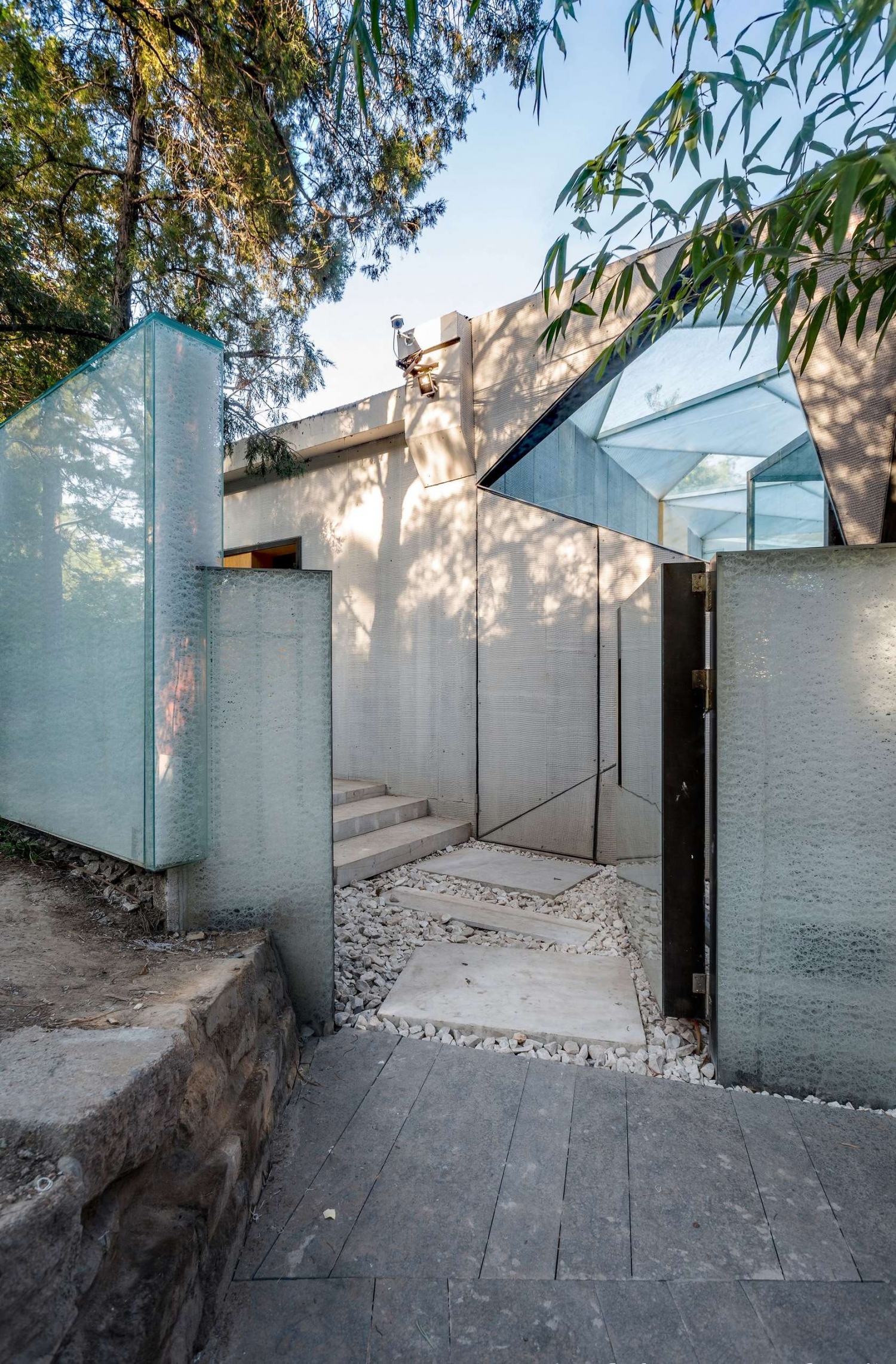 北京紫禁城红墙茶室