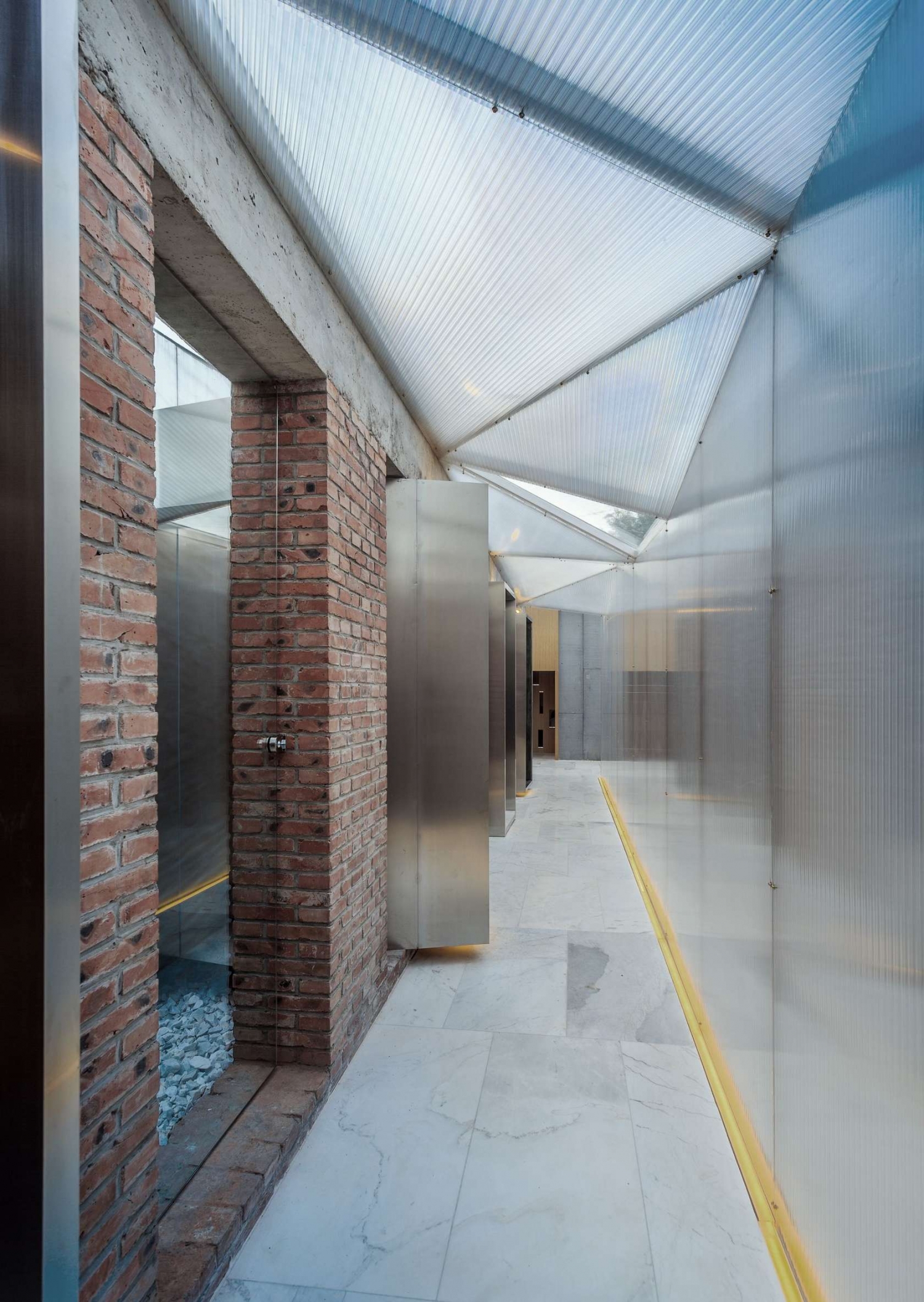 北京紫禁城红墙茶室