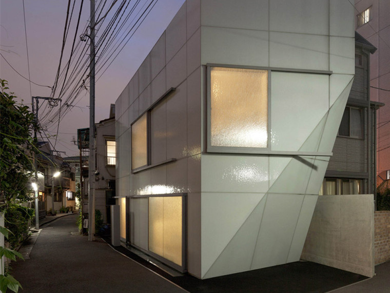两层私宅设计资料下载-日本混凝土私宅