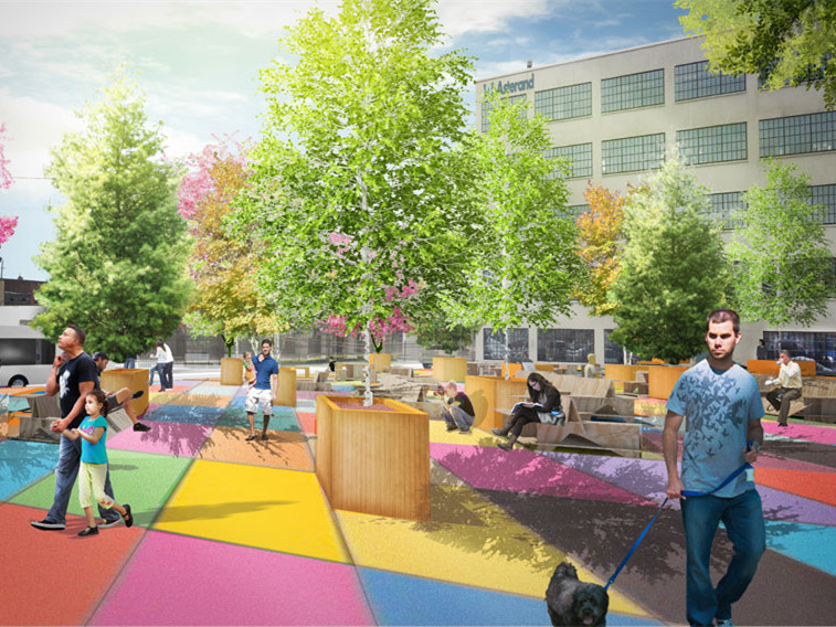 美国TechTown广场