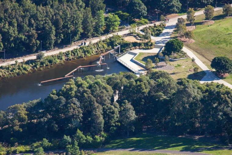 黑臭河道水体治理资料下载-澳大利亚悉尼公园水体再利用工程