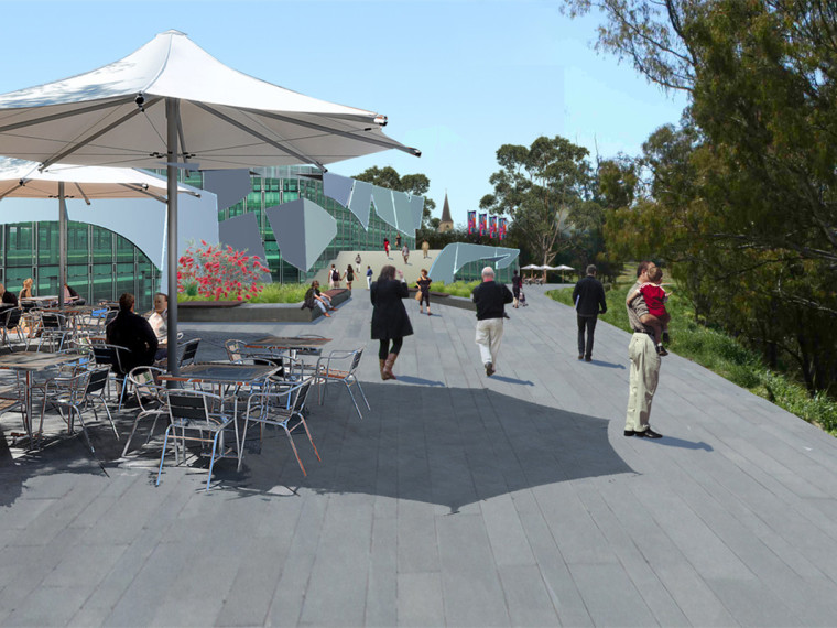 澳大利亚Wagga市河滨地区的改造
