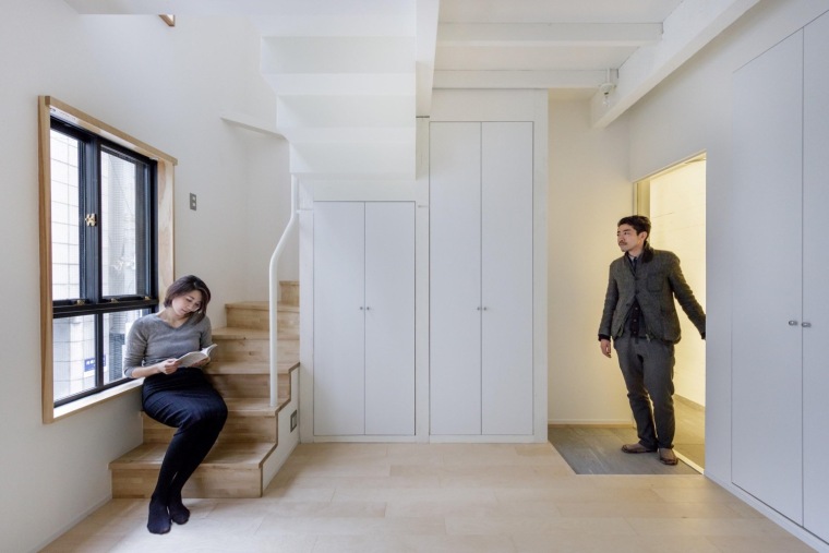 日本看板风格改造住宅内部实景图-日本看板风格改造住宅第11张图片
