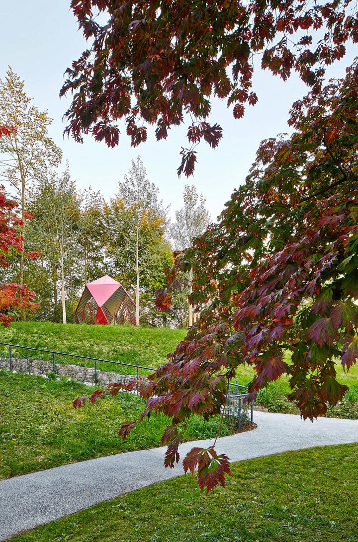 瑞士wildermettpark公园凉亭景观