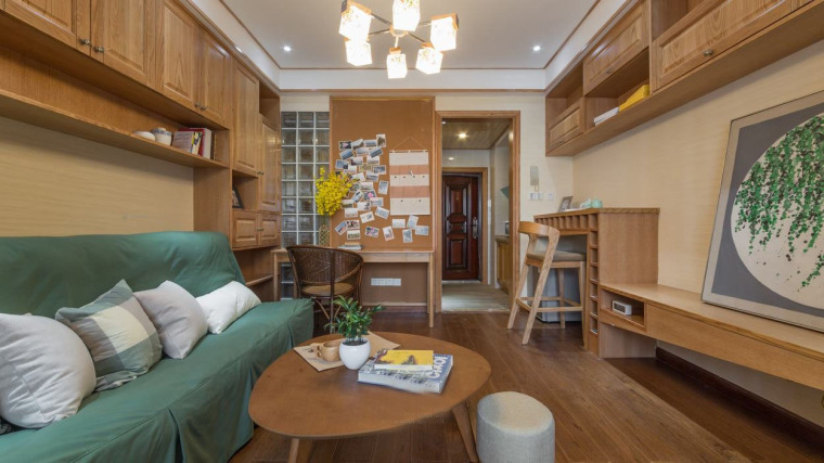 单身公寓的施工图资料下载-杭州日式风格的单身公寓