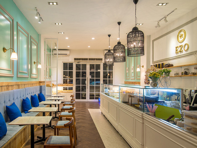 雅加达ezo奶酪蛋糕烘焙店-商业展示类装修案例-筑龙室内设计论坛