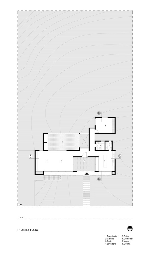 阿根廷LS住宅平面图-阿根廷LS住宅第28张图片