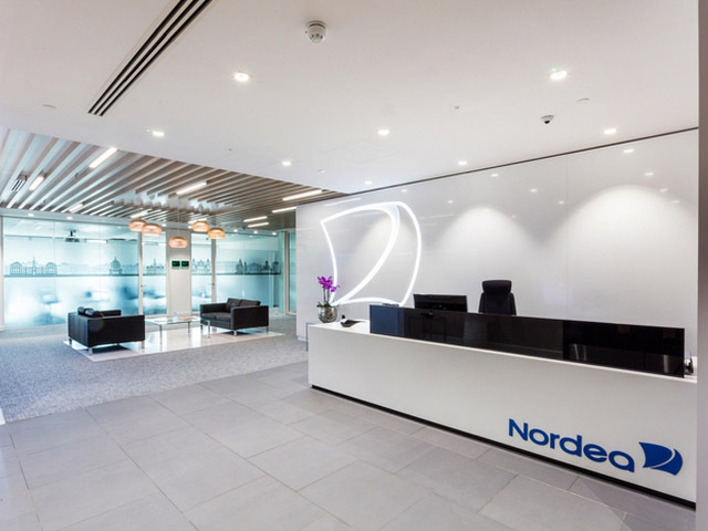 办公室室内设计北欧现代资料下载-英国Norder银行办公室