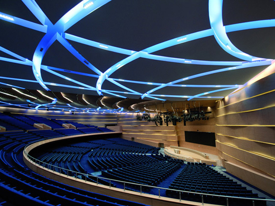 万达广场会议系统设计资料下载-阿尔及尔国际会议中心照明系统设计