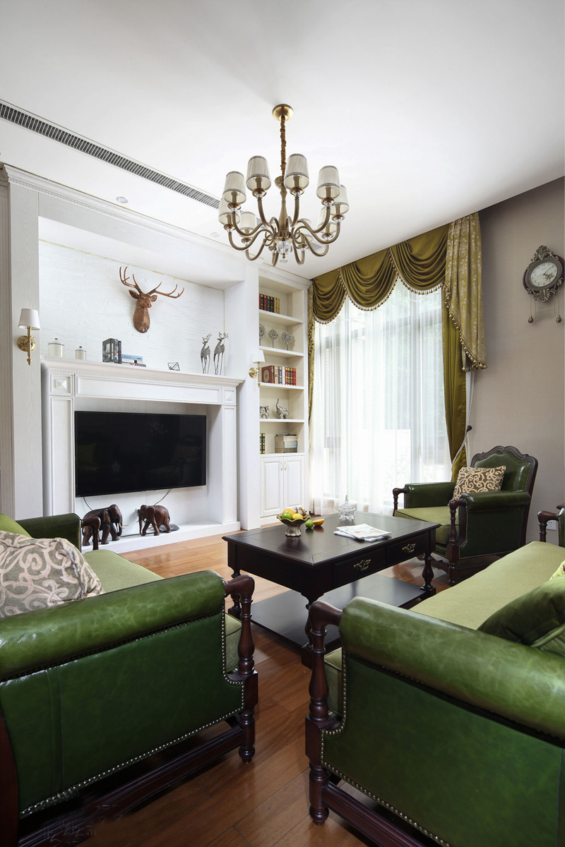 美式风格的住宅-住宅装修案例-筑龙室内设计论坛