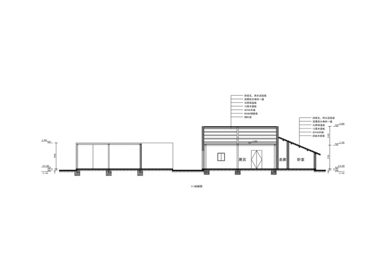 广西南院教育建筑剖面图-广西南院教育建筑第28张图片