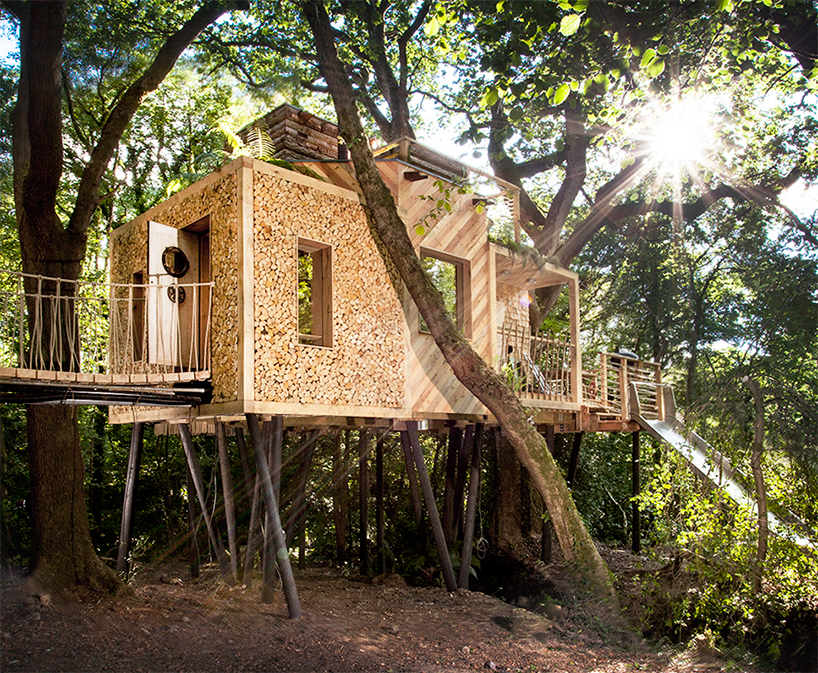 英国dorset西部的森林住宅