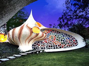 蜗牛形状的房子设计