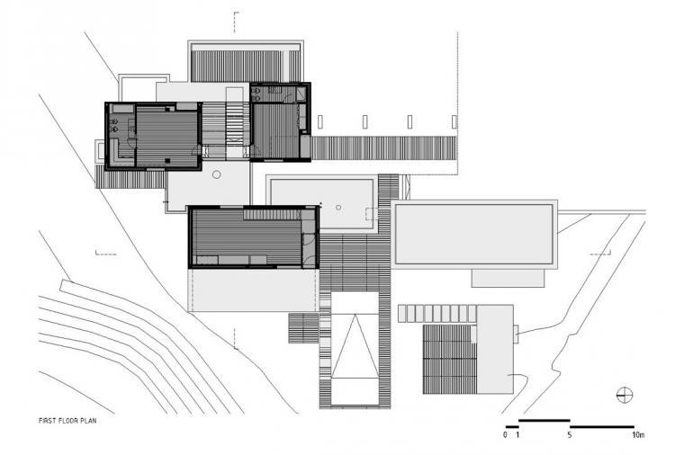 二层平面图 first floor plan-梅科住宅第31张图片