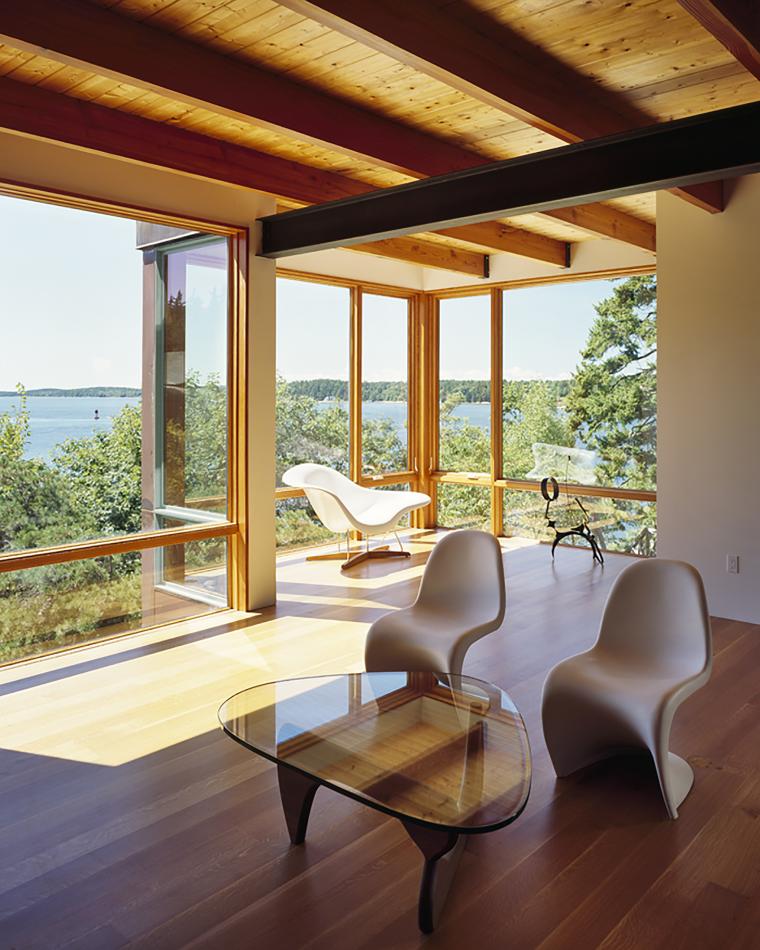 美国缅因州岩脊别墅内部实景图-美国缅因州岩脊别墅第7张图片