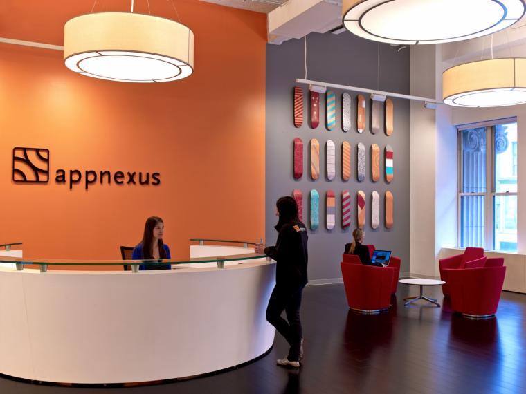 美国Appnexus公司办公室室内前台-美国Appnexus公司办公室第2张图片