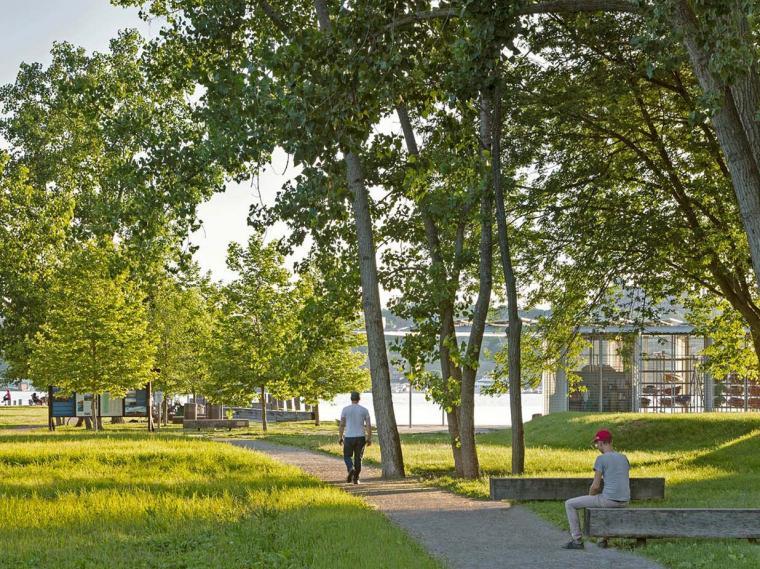 浙江美居美环境设计资料下载-美国纽约Beacon河滨公园