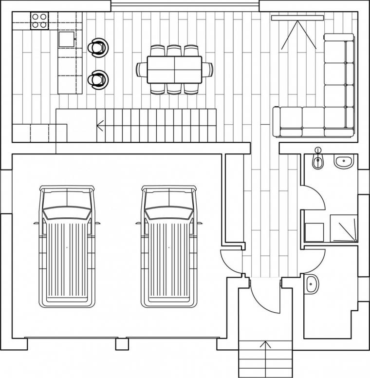 烏克蘭萬佛私人方塊屋住宅平面圖-烏克蘭萬佛私人方塊屋住宅第13張