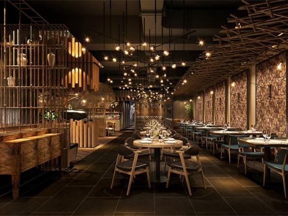 深圳古稻林能量餐厅图纸资料下载-深圳古稻林能量餐厅