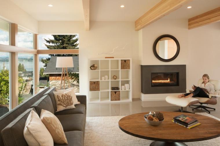 美国leschi私人住宅室内客厅实景-美国leschi私人住宅第2张图片