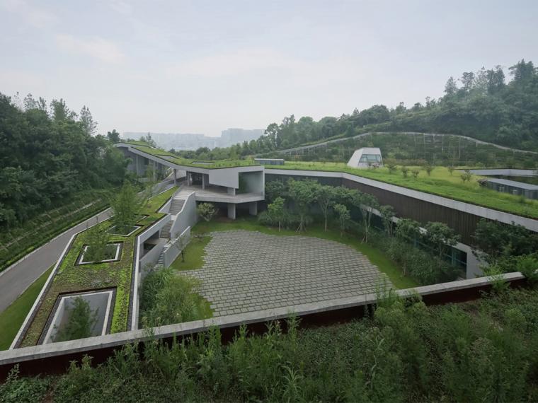 社区活动中心建筑施工图资料下载-重庆桃源居社区活动中心