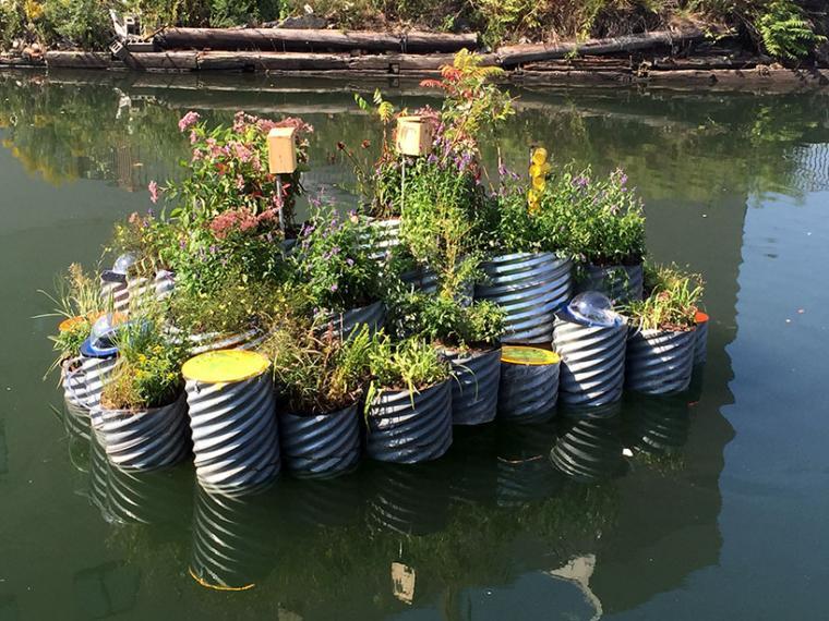 美国gowanus运河水上花园