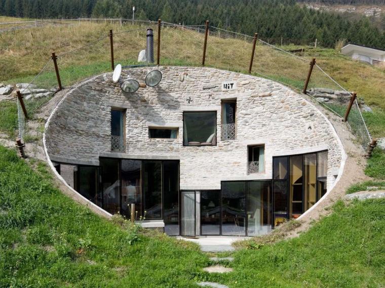 我的世界山坡别墅图片资料下载-瑞士山坡上的度假屋