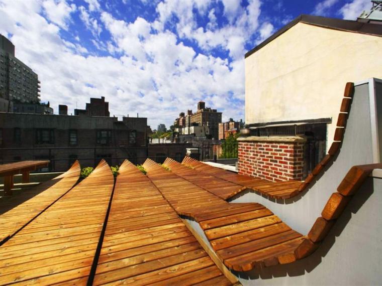 revit屋顶面屋顶怎么创建资料下载-格林威治村屋顶花园