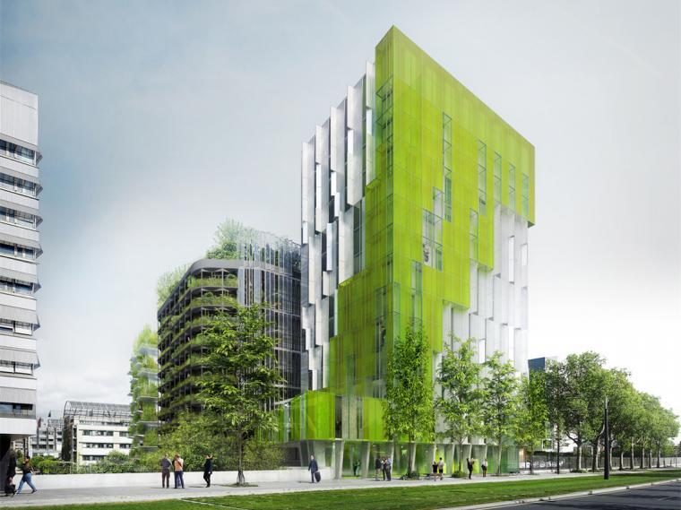 中国绿色住宅设计竞赛资料下载-法国In Vivo绿色大楼