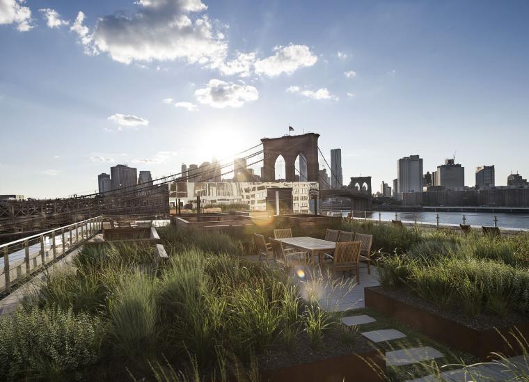 has completed a nearly 6,000 square foot rooftop garden located
