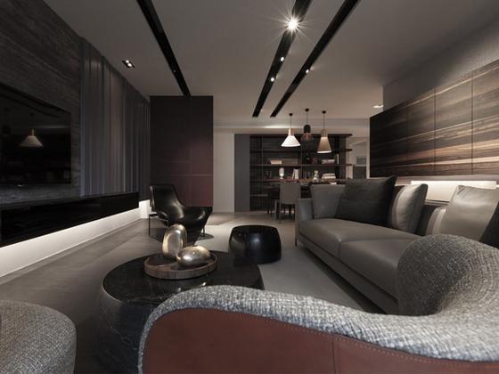 沉稳气质的住宅